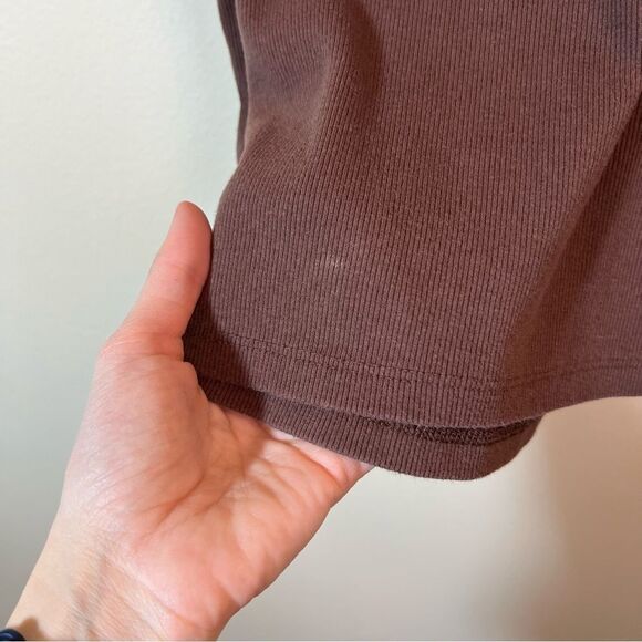 ✨ Old Navy French Roast Brown Racerback Tank Top Small - Picture 8 of 10